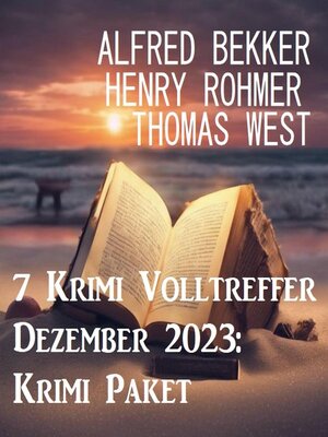 cover image of 7 Krimi Volltreffer Dezember 2023